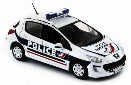 PEUGEOT 308 Police 2008, белый