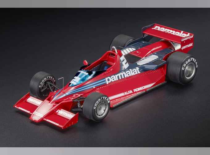 ALFA ROMEO F1 Brabham Bt46b Parmalat №2 Sweden Gp (1978) John Watson, Red Blue