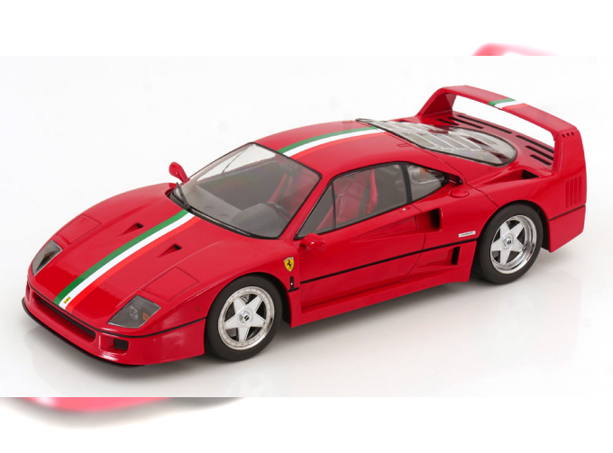 FERRARI F40 Italia Design, red white green