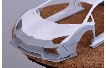 Конверсионный набор LB LP700 Wide Body Detail-up Sets для моделей Aoshima （Resin+PE+Metal parts+Decals）