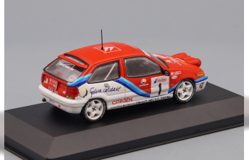 CITROEN ZX 16V #1 Rallye San Froilan Luis Climent - Jose Antonio Munoz (1996), red