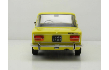 Волжский 2103 - 1975 (bright yellow with black interior)