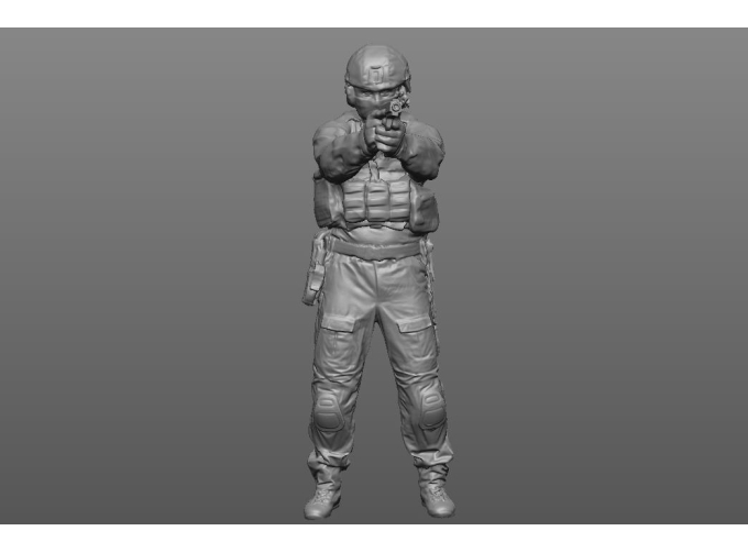 Фигурка Солдат 2 (под покраску)