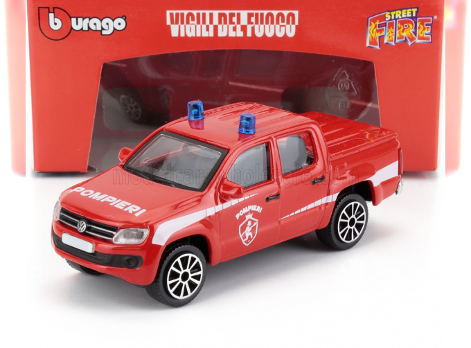 VOLKSWAGEN Amarok Pick-up Vigili Del Fuoco (2019), Red White