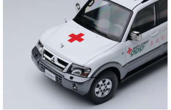 MITSUBISHI Pajero V73 Beijing Red Cross Rescue Service Center, white