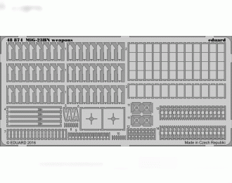 Фототравление для MiG-23BN weapons