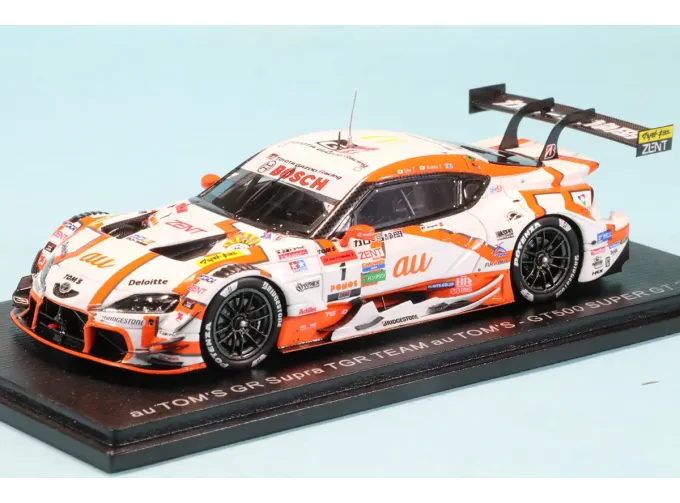 TOYOTA Supra Gr Team Tgr Au Tom's №1 Gt500 Class Super Gt (2025) Kenta Yamashita - Sho Tsuboi, Orange White