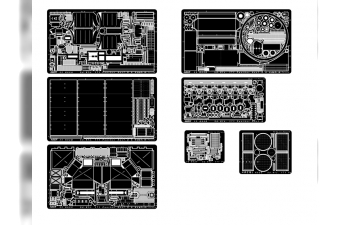 Набор фототравления Pz. Kpfw. V, Panther, Ausf.D or Ausf.A (Sd.Kfz.171)