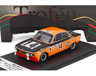 BMW 2800 Cs (night Version) №14 6h Paul Ricard (1971) Jacky Ickx - Hans Joachim Stuck, Orange Black