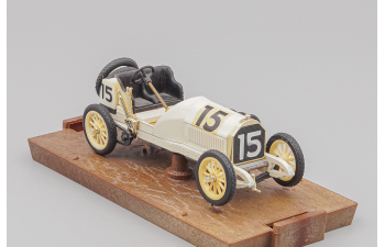 MERCEDES-BENZ Blitzen Record velocita 211.4 e 228.1 Km/h "Fulmine di Mannheim" #15 (1909), white