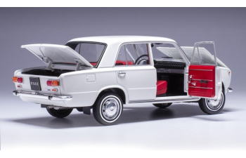 FIAT 124 "Европейский автомобиль года 1967" (1966), white