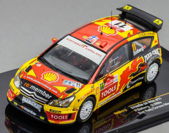 CITROEN C4 WRC 11 2nd Rally Corona Mexico (Peter Solberg - Phil Mills) 2010, red