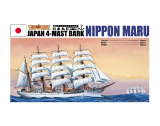 Сборная модель Японский четырехмачтовый барк Nippon Maru