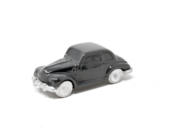 FIAT 500c 4 Posti Carrozzeria Rolfo (1950), Grey