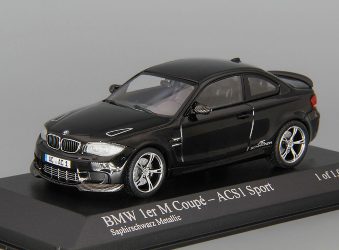 BMW 1 Series M Coupe ACS1 Sport Coupe (2011), black metallic