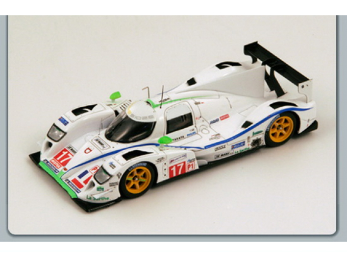 DOME S102.5-Judd №17 Le Mans (Nicolas Minassian - Sebastien Bourdais - Seiji Ara) 2012, white