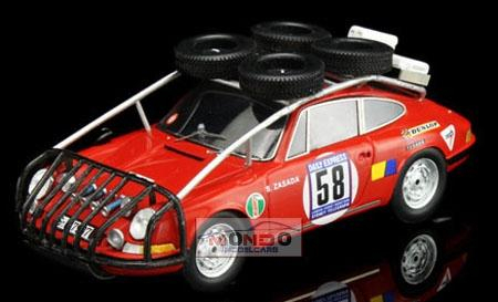 PORSCHE 911 n.58 London Sydney Marathon (1968), red