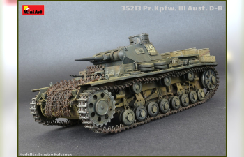 Сборная модель Немецкий средний танк Pz.Kpfw.III Ausf.D / B