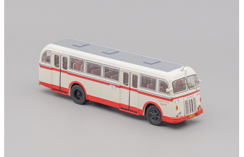 Автобус Beijing Bus, beige / red