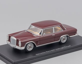 MERCEDES-BENZ 600 Nallinger Coupe (1963), dark red