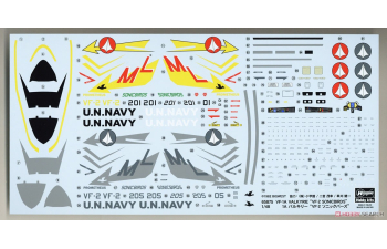 Сборная модель VF-1A Valkyrie "VF-2 Sonicbirds"