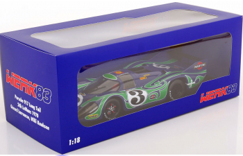 PORSCHE 917 Long Tail №3 24h Le Mans, Larrousse/Kauhsen (1970), Hippie Look