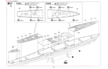 Сборная модель Ironclad Series IJN Heavy Cruiser Myoko