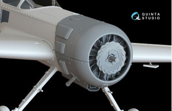 Двигатель с закрытыми капотами для Су-31 (Quinta Models)