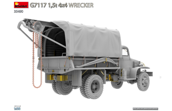 Сборная модель GMC G7117 4x4 Wrecker Tractor Military Truck - Telonato - Wwii - 1943
