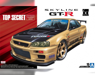 Сборная модель Top Secret BNR34 Skyline GT-R'02