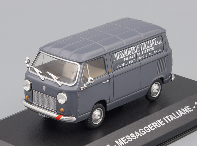 FIAT 850T "MESSAGGERIE ITALIANE" (1965) Grey