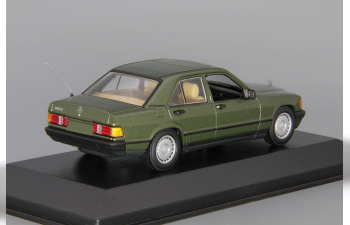 MERCEDES-BENZ 190E W201 (1984), green metallic