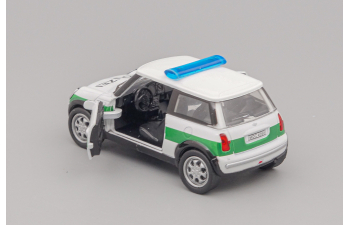 MINI Cooper Polizei, white / green