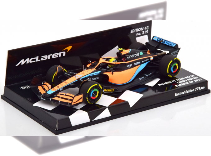 MCLAREN MCL36 GP Bahrain, Norris (2022)