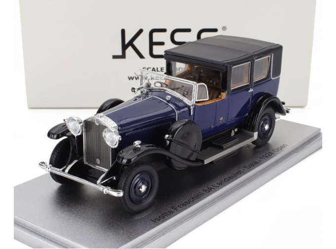 ISOTTA FRASCHINI Tipo 8a Landaulet Sala Semiconvertible Open (1924), Blue Black