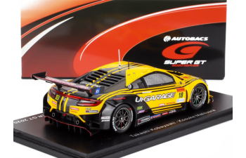 HONDA Nsx Gt3 Team Upgarage №188 Gt300 Class Super Gt (2020) Takashi Kobayashi - Kosuke Matsuura, Yellow Black