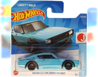 NISSAN Skyline 2000GT-R LBWK, light blue