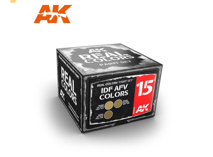 Набор акриловых красок Real Colors IDF AFV COLORS SET