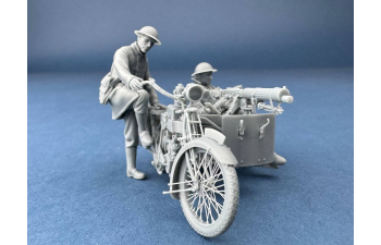 Сборная модель фигура капрал британского пулеметного корпуса – «Утренний чай»