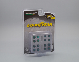 (Greenlight!) Набор "Wheel & Tire Packs Series 6" 4 комплекта колес Goodyear