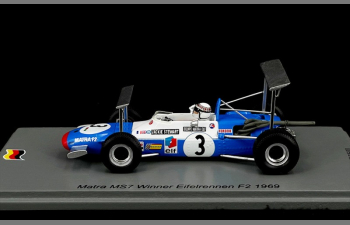 MATRA SIMCA F2 Ms7 №3 Winner Eifelrennen (1969) J.Stewart, Blue White