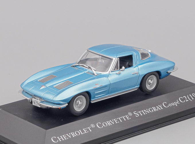 CHEVROLET Corvette C2 Stingray (1963), blue metallic