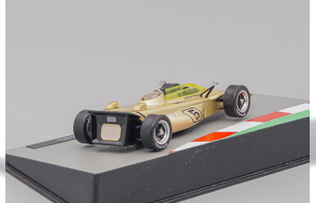 LOTUS F1 56b N 5 Season (1971) Emerson Fittipaldi, gold / black