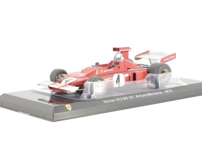 FERRARI 312 B3-73 - 1973 - Arturo Merzario, Les Grandes Ferrari F1 Mythe et Passion