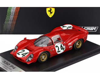 FERRARI 330 P4 4.0L V12 Team Sefac №24 2nd 24h Daytona (1967) Ludovico Scarfiotti - Mike Parkes, red