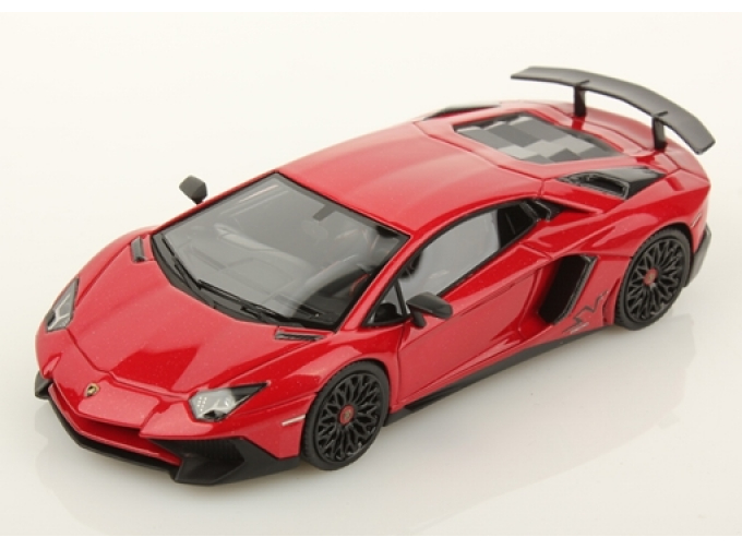 Lamborghini Aventador LP 750-4 Superveloce 2015 (red)