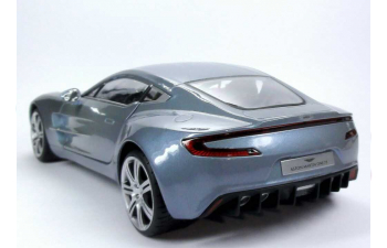 ASTON MARTIN One-77 (2009), blue grey-metallic