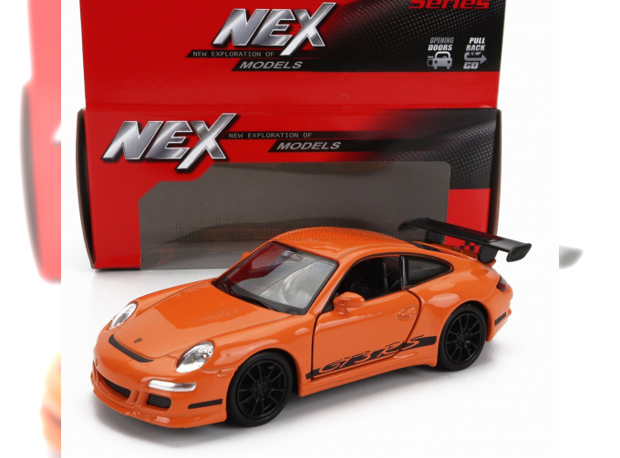 PORSCHE 911 997 Gt3 Rs Coupe (2006), Orange Black