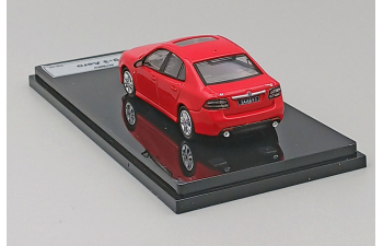 SAAB 9-3 Aero Sedan (2008), red