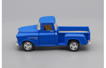 CHEVROLET Stepside Pick-up (1955), matte blue